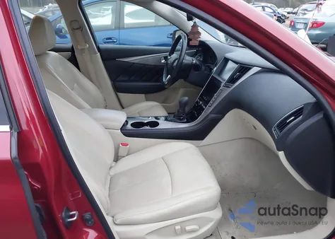 2014 Infiniti Q50 Premium from USA, damaged, VIN JN1BV7AR9EM685280